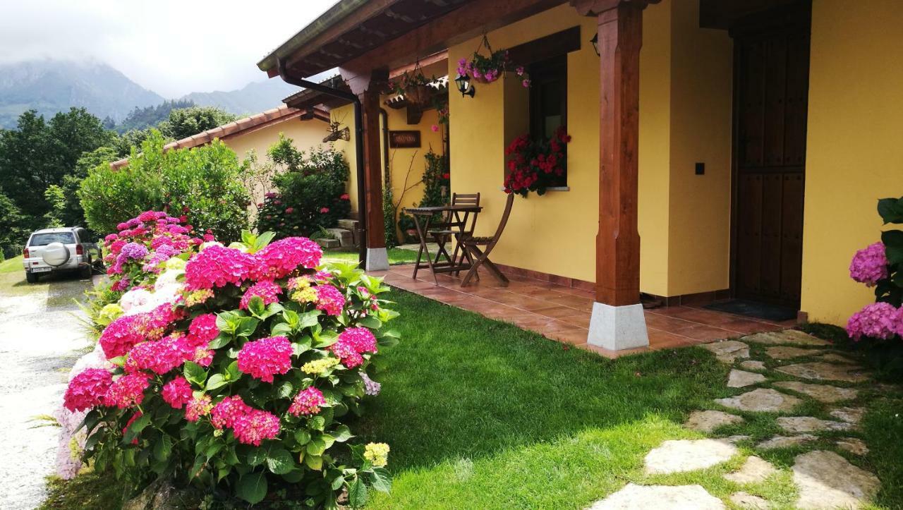 Casas Rurales Entrecastanos Onís Esterno foto